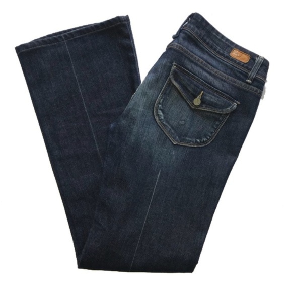 PAIGE Denim 'Pico' Flap Pocket Stretch Jeans - Picture 2 of 8